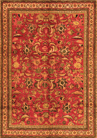 Persian Orange Traditional Rug, tr2600org