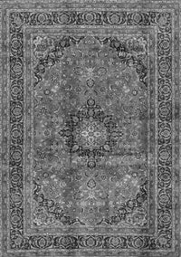 Medallion Gray Traditional Rug, tr2601gry