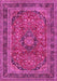 Medallion Pink Traditional Rug, tr2602pnk