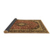 Sideview of Persian Brown Traditional Rug, tr2603brn