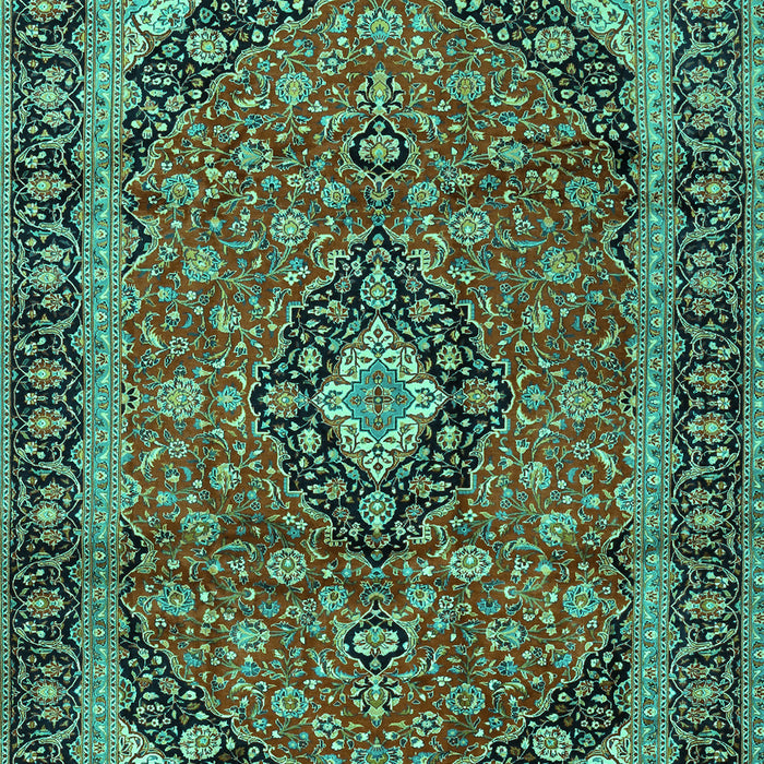 Persian Turquoise Traditional Rug, tr2603turq