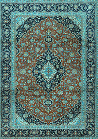 Persian Light Blue Traditional Rug, tr2603lblu