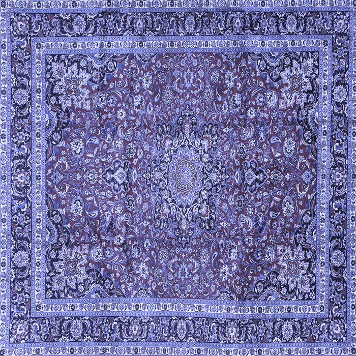 Square Persian Blue Traditional Rug, tr2604blu