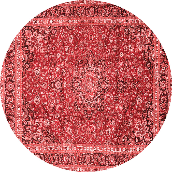 Machine Washable Persian Red Traditional Rug, wshtr2604red