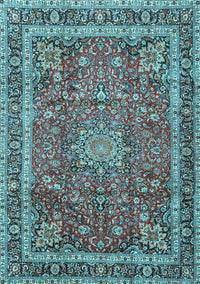 Persian Light Blue Traditional Rug, tr2604lblu