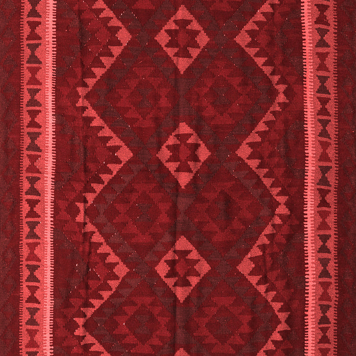 Machine Washable Persian Red Traditional Rug, wshtr2605red