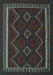 Machine Washable Persian Light Blue Traditional Rug, wshtr2605lblu