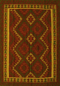 Persian Yellow Traditional Rug, tr2605yw
