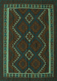 Persian Turquoise Traditional Rug, tr2605turq