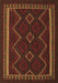 Persian Brown Traditional Rug, tr2605brn