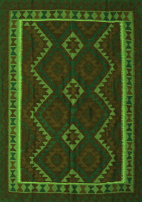 Persian Green Traditional Rug, tr2605grn
