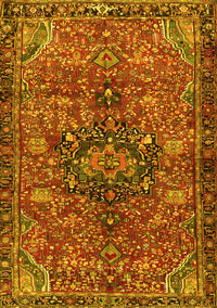Persian Yellow Traditional Rug, tr2606yw