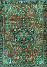 Persian Turquoise Traditional Rug, tr2606turq