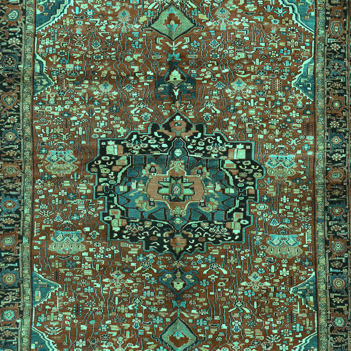 Persian Turquoise Traditional Rug, tr2606turq