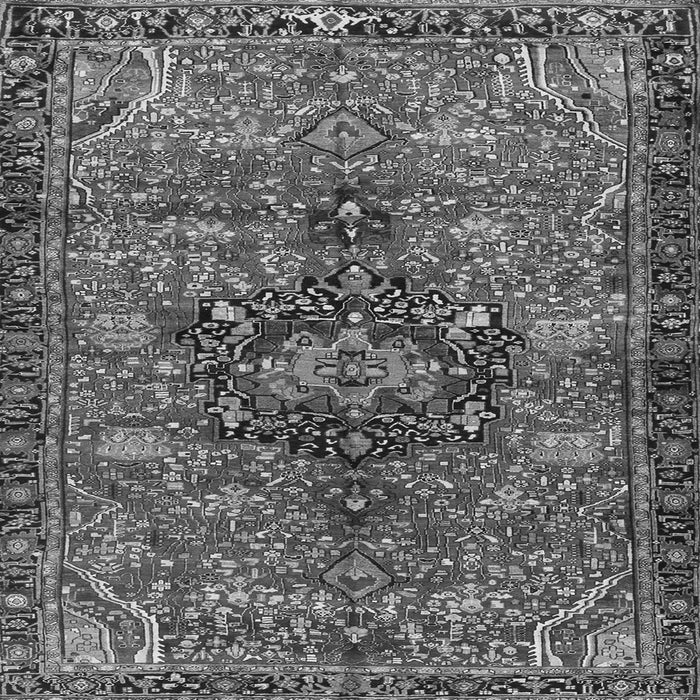 Serging Thickness of Persian Gray Traditional Rug, tr2606gry
