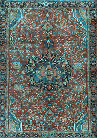 Persian Light Blue Traditional Rug, tr2606lblu