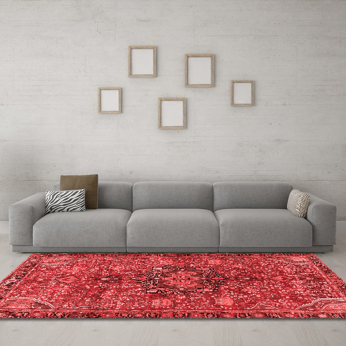 Traditional Red Washable Rugs