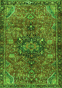 Persian Green Traditional Rug, tr2606grn