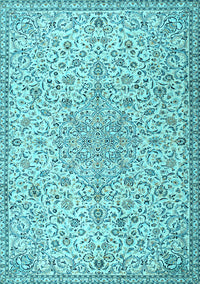 Persian Light Blue Traditional Rug, tr2607lblu