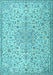 Persian Light Blue Traditional Rug, tr2607lblu