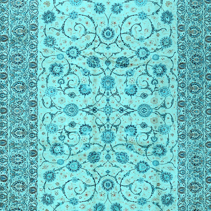 Persian Light Blue Traditional Rug, tr2608lblu