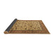 Sideview of Persian Brown Traditional Rug, tr2609brn