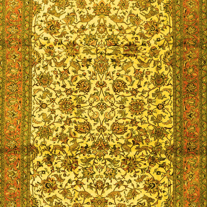 Persian Yellow Traditional Rug, tr2609yw
