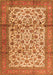 Persian Orange Traditional Rug, tr2609org