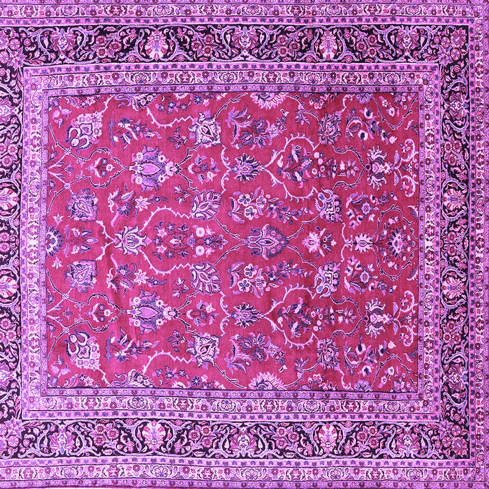 Square Persian Purple Traditional Rug, tr260pur