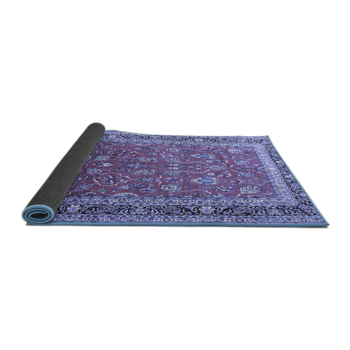 Sideview of Persian Blue Traditional Rug, tr260blu