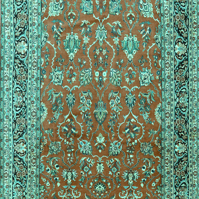Persian Turquoise Traditional Rug, tr260turq