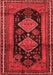 Persian Red Traditional Area Rugs