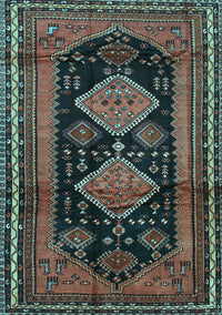 Persian Light Blue Traditional Rug, tr2610lblu