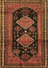 Persian Brown Traditional Rug, tr2610brn