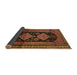 Sideview of Persian Brown Traditional Rug, tr2610brn