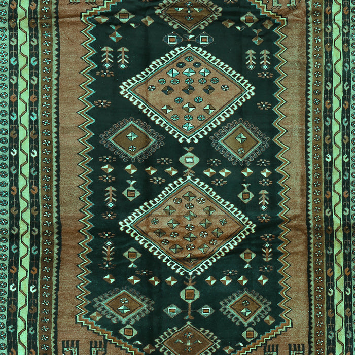 Persian Turquoise Traditional Rug, tr2610turq
