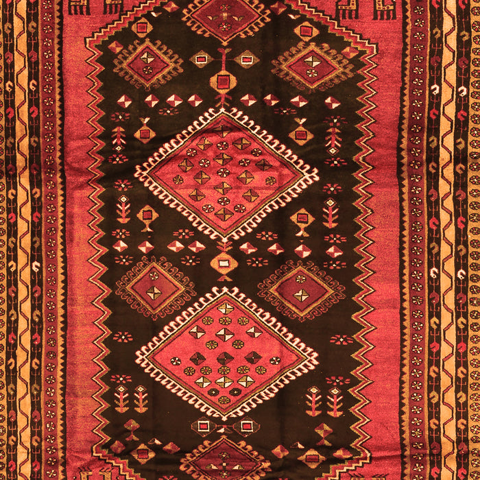 Persian Orange Traditional Rug, tr2610org