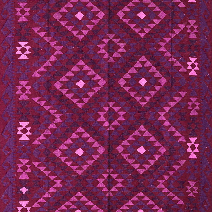 Machine Washable Southwestern Pink Country Rug, wshtr2611pnk