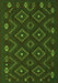 Southwestern Green Country Rug, tr2611grn