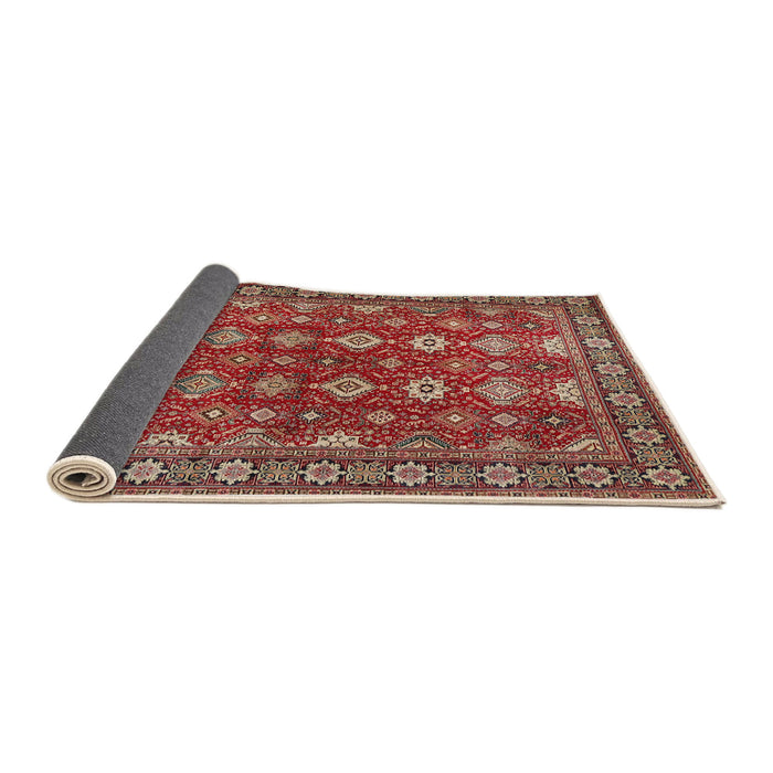 Sideview of Traditional Red Persian Rug, tr2612