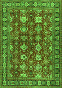 Persian Green Traditional Rug, tr2612grn