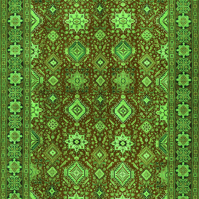 Persian Green Traditional Rug, tr2612grn
