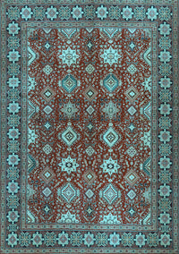 Persian Light Blue Traditional Rug, tr2612lblu