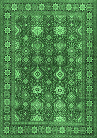 Persian Emerald Green Traditional Rug, tr2612emgrn
