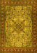 Persian Yellow Traditional Rug, tr2613yw