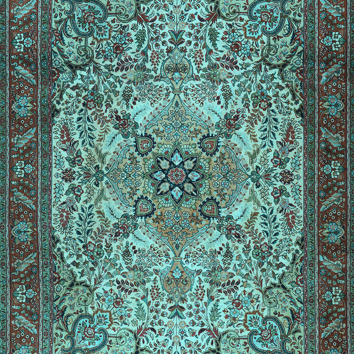 Persian Light Blue Traditional Rug, tr2613lblu