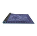 Sideview of Persian Blue Traditional Rug, tr2613blu