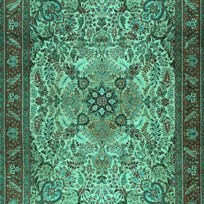 Persian Turquoise Traditional Rug, tr2613turq