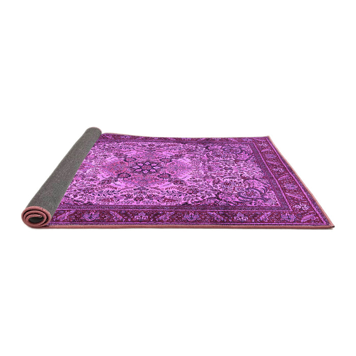 Sideview of Persian Purple Traditional Rug, tr2613pur
