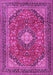 Medallion Pink Traditional Rug, tr2614pnk